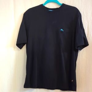 Tommy Bahama Tee Shirt Black Small